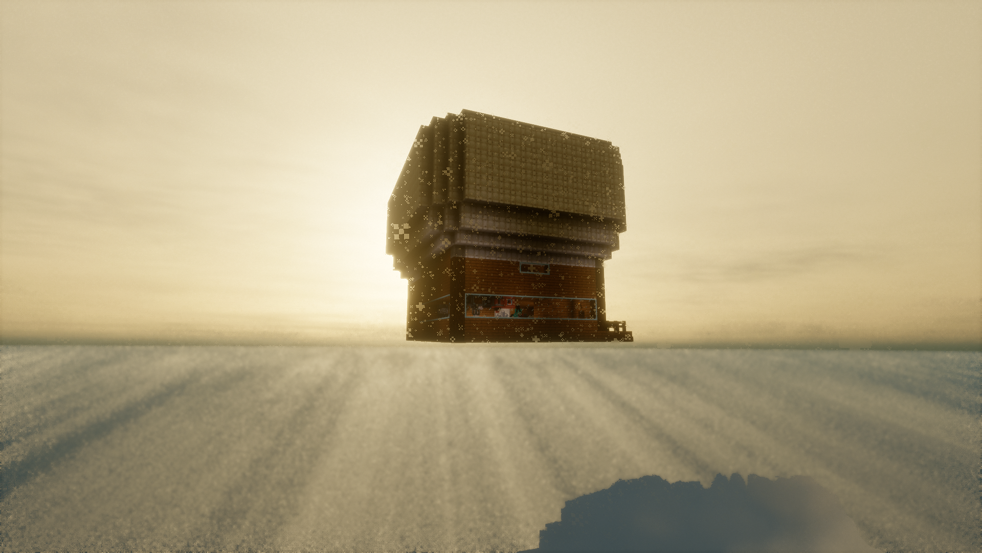 A Minecraft machine build